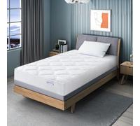 SleepyCastle Single Mattress Polyester White 3 x 6ft