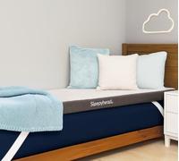 Sleepyhead Twin XL 3 Inch Gel Memory Foam Mattress Topper for College Dorm - Thick, Cooling & Comfortable Mattress Pad with Washable Cover - Dorm Room Essentials for College Students (XL Twin 3")