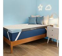 Sleepyhead Twin XL 3 Inch Gel Memory Foam Mattress Topper for College Dorm - Thick, Cooling & Comfortable Mattress Pad with Washable Cover - Dorm Room Essentials for College Students (XL Twin 3")