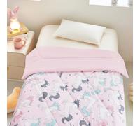 Sleepymoon Cooling Blanket for Night Sweats Hot Sleeper Pink, 100 * 150cm | Kids girls baby child teens cool cold summer throws reflects body heat, small single bed, Light breathable, reversible use