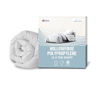 SleepyNights 13.5 Tog Double Duvet Quilt - Winter Warm Extra Cosy Bedding - Anti Allergy Hollowfibre Duvet, Soft & Breathable - Made in UK & Non-Allergenic (200 x 200cm)