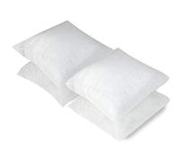 SleepyNights 60cm x 60cm Cushion Pads Pillow Inserts Shams Square Extra Filled Plump Inner Fillers Stuffer Square Polyester White Pad - MADE IN UK - Pack of 4 (24” x 24”)