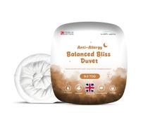 SleepyNights 9.0 Tog Double Duvet Quilt - Lightweight & Breathable All Season Comforter - Anti Allergy Hollowfibre Bedding, Soft & Non-Allergenic - Made in UK (200 x 200cm)