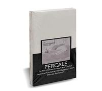 SleepyNights Cream Fitted Bed Sheet Egyptian Cotton Hotel Quality King Size Bed