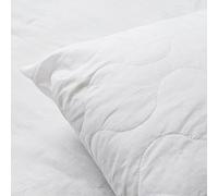 SleepyNights Extra Deep Quilted Pillows 2 Pack - Stomach Back Side Sleeper Bouncy and Supportive Non Allergenic Hotel Type Pillows