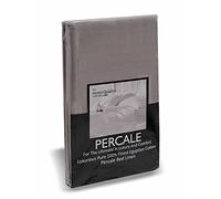 SleepyNights Grey Single Fitted Bed Sheet Egyptian Cotton Hotel Quality