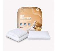 SleepyNights Kids Toddler Bedding Set - Single 10.5 Tog Duvet Bundle and Pillow Set + Mattress Protector + Pillow Protector - All in 1 Kids Bedding Starter Set w/Free Storage Bag