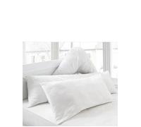 SleepyNights Love2Sleep HOTEL QUALITY BIG AND BOUNCY SUPERKING SIZE - TWO PILLOWS : 19" X 36" GREAT VALUE AND SUPPORT (50 X 90 CM APPROX)