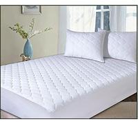 SleepyNights Love2Sleep SUPERIOR LUXURY 100% EGYPTIAN COTTON MATTRESS PROTECTOR EXTRA DEEP CORNER : SUPERKING