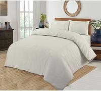 SleepyNights Organic Natural Cotton Eco Duvet Cover Set Single