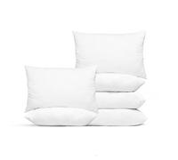 Sleepynights Polycotton Hollowfibre Premium Pillows - 6 Pack