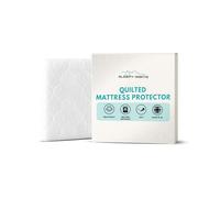 SleepyNights Quilted Mattress Protector With Polycotton Side Skirts Non Allergenic Machine Washable Single
