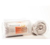 SleepyNights Single 12 Tog Duvet & 2 Pillows Autumn Winter Quilt Cosy | Cotton Rich | Non-Allergenic Hollowfibre | UK Made| Fits Single Bed (135x200cm)