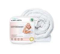 SleepyNights Sleepy Nights Premium Anti Allergy Poly Cotton Duvet Lightweight And Breathable 4.5 Tog Quilt For All Seasons - Single