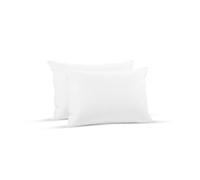 SleepyNights Super Bounce Back 2 Pillows Pack - Hypoallergenic, Firm Support, Hotel Quality Bed Pillows - Non-Allergenic Hollowfibre Filling, Dust Mite Resistant, Machine Washable, UK Standard Size