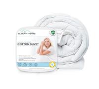 SleepyNights Super King Size 4.5 Tog 5* Hotel Quality Egyptian Cotton Percale Premium Collection Duvet