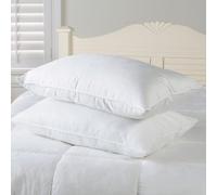 SleepyNights Super Spring Bounce Back Pillows 4 pack (4 Pillows) With Free Quilted Polycotton Pillow Protectors