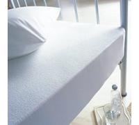SleepyNights Terry Towelling Waterproof Mattress Protector Topper Super King Size : Non Noisy (Crinkle Free). 100% Cotton Pile Top.