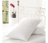 SleepyNights Ultra Firm Support Pillows for Sleeping - 2 Pack, Standard Size, Hotel Quality, Neck & Back Support, Hypoallergenic Bed Pillows for Side & Back Sleepers With Quilted Pillow Protectors