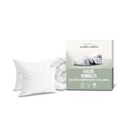 SleepyNights Unbeatable Value 10.5 Tog Duvet Quilt With 2 Pillows Non Allergenic Polypropylene Bundle - Double Size