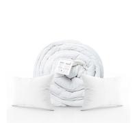 SleepyNights Unbeatable Value Double 9.0 Tog Duvet Quilt With 2 Pillows Non Allergenic Bundle