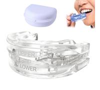 SleepZee Anti Snoring Mouthpiece - Sleep Better, Snore Less, Wake up Energized, Sleep Zee Anti-Snoring Mouthpiece that Lets You Sleep in Quiet Comfort (White)