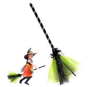 SLEERGEKNT Witches Broom Halloween Cosplay Props Costume Accessory