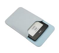 Sleeve Bag Suede Leather for 7" Kindle Paperwhite 12th Generation 2024 Released, Portable Water Repellent Protective Case (Blue)