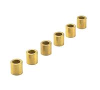 Sleeve Bearings 10pcs Small Bushing Pure Copper, 8mm 6mm 4mm Powder Metallurgy Copperoil Bearing Sleeve(6X12X12mm)