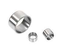 Sleeve Bearings, 2 Pcs Steel Bearing Shaft Sleeve Bushing Inner Diameter 12mm, Outer Diameter 15mm, Length 20mm Bearing Jig Bushes Axle sleeve Ring, 12x15x20mm(12x15x16mm)