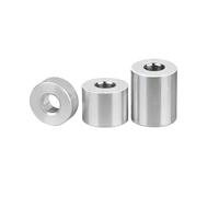 Sleeve Bearings, 5pcs Aluminum Alloy Cylindrical Bearing Sleeve, ID 8.2mm, OD 12mm, Height 2mm-30mm, Bearing Support Sleeve Spacer(8.2x12x9mm(5pcs))