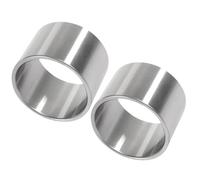 Sleeve Bearings steel bushing, Steel Sleeve Bearing, 2pcs, ID 35mm OD 40-53mm Height 12-50mm(35x40x12mm)