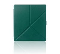 Sleeve Case Compatible with Boox Raphael 1/2 7-Inch eReader PU Leather Cover with Stand Protective Case Auto Sleep/Wake Smart Drop Protection(Dark Green)