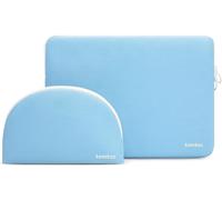 tomtoc 360 Protective Laptop Sleeve for 13-inch MacBook Air M3 2024, M2/A2681 M1/A2337 2022, MacBook Pro M2/A2686 M1/A2338 2024-2016, Water-Resistant Shockproof MacBook Case Bag with Accessory Pouch