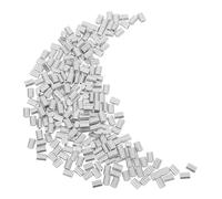 Sleeve Crimps 250pcs Loop Wire Crimping Aluminum Rope Cable