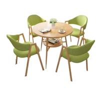 SLEEVE Dining Table Coffee Table, Reception And Negotiation Table And Chair Combination, Office Small Round Table, Solid Wood Dining Table Dining Room Table