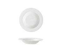 SLEEVE Dinner Plates 8.75-inch Straw Hat Plate White Ceramic Dish Artistic Conception Private Pasta Dessert Salad Western Soup Serving Plate(12 in)