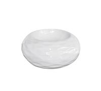 SLEEVE Dinner Plates 8-inch Creative Shape Ceramic Hotel Tableware Artistic Conception Dish Cold Plate Restaurant Specialty Private Serving Plate(9 in)