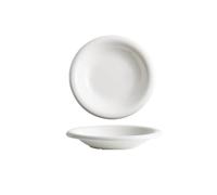 SLEEVE Dinner Plates 8-inch White Ceramic Dumpling Plate Kitchen Restaurant Salad Pasta Round Creative Commercial Dessert Pastry Rice Serving Plate(10 in)