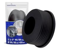 Sleeve for Connecting the Sink Trap to the Pipe HT 1 1/2" Ø 55/32 mm x 33 mm for Connection 40/50 mm - MONTERAL