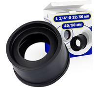 Sleeve for Connecting the Sink Trap to the Pipe HT 1 1/4" Ø 32/50 mm