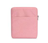 Sleeve for Kindle Paperwhite, 6-inch Canvas Cover Pouch Bag for Kindle Paperwhite,Kindle Voyage, Kindle 558/958/KV E-reader Pouch Case，Pink,7"(17X15.5X2.5cm)
