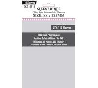 Sleeve Kings Card Sleeve, 88mm X 125mm, Pack of 110, Classic, Plastic/Vinyl/PVC/EVA