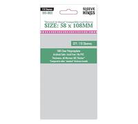 Sleeve Kings Card Sleeves, 110-Piece Pack, 58 mm x108 mm Size, Polypropylene Material, Compatible with Board Game Betrayal at House