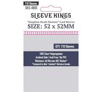 Sleeve Kings Kingdom Death Monster Card Sleves (52 X 52mm) -110 Pack, 60 Microns