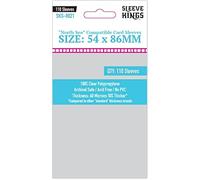 Sleeve Kings North Sea Compatible Sleeves (54x86mm) - Pack of 110, 60 Microns