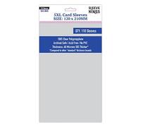 Sleeve Kings Premium Card Sleeves - 5XL (120 x 210mm) Transparent Polypropylene Sleeves, 110 per Pack