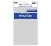 Sleeve Kings Premium Card Sleeves - 5XL (120 x 210mm) Transparent Polypropylene Sleeves, 110 per Pack