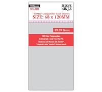 Sleeve Kings Premium Card Sleeves (68mm x 120mm) - War of The Rings, 110 Sleeves per Pack