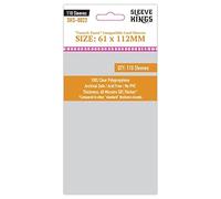 Sleeve Kings Premium Card Sleeves, French Tarot Card Size (61 x 112 MM), 110 Sleeves Per Pack